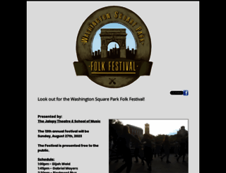 wspfolkfest.com screenshot