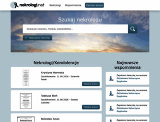 wspomnijbliskich.pl screenshot