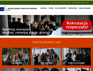 wste.edu.pl screenshot