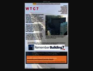 wtc7.net screenshot
