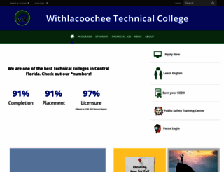 wtcollege.org screenshot
