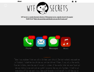 wtf-secrets.com screenshot