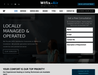 wtfixair.com.au screenshot