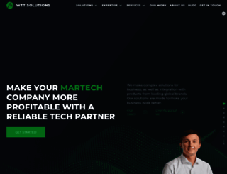 wtt-solutions.com screenshot