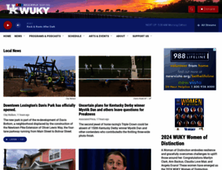 wuky.org screenshot