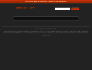 wunderli.com screenshot