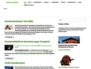 wunsch-hund.de screenshot