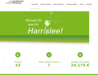wunschnetz-harrislee.de screenshot