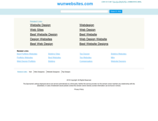 wunwebsites.com screenshot