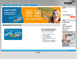 wuptimobil.com screenshot
