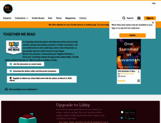 wvdeli.libraryreserve.com screenshot