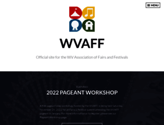 wvfairsandfestivals.org screenshot