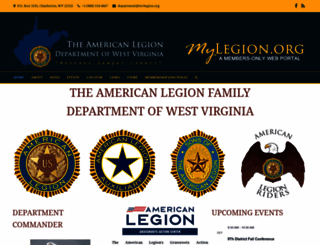 wvlegion.org screenshot