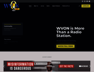 wvon.com screenshot
