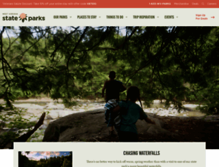 wvstateparks.com screenshot