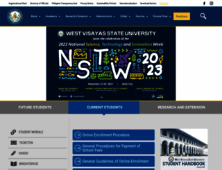 wvsu.edu.ph screenshot