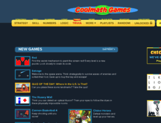 ww.coolmathgames.com screenshot