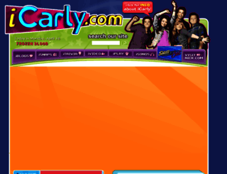 ww.icarly.com screenshot