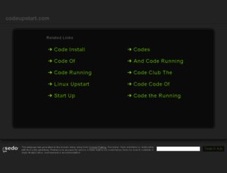 ww1.codeupstart.com screenshot