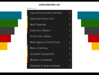 ww1.coincalendar.eu screenshot