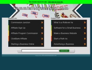 ww1.commisionjunction.com screenshot