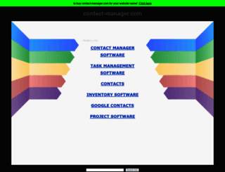 ww1.contact-manager.com screenshot