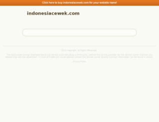 ww1.indonesiacewek.com screenshot