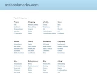 ww1.msbookmarks.com screenshot