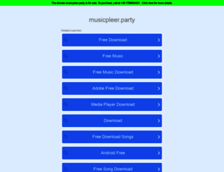 ww1.musicpleer.party screenshot