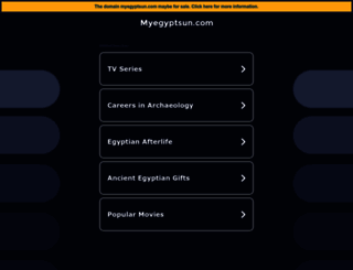 ww1.myegyptsun.com screenshot