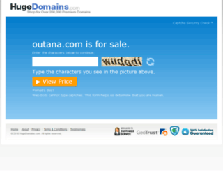 ww1.outana.com screenshot