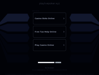 ww1.playlivepoker.xyz screenshot