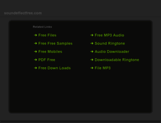 ww1.soundeffectfree.com screenshot