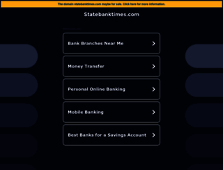 ww1.statebanktimes.com screenshot