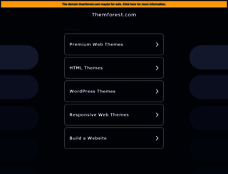 ww1.themforest.com screenshot
