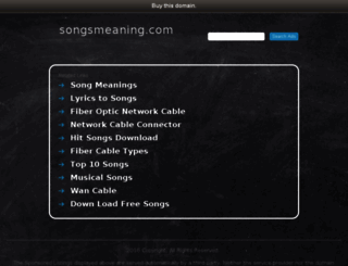 ww11.songsmeaning.com screenshot