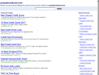 ww12.prepaidcredicard.com screenshot