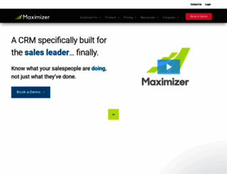 ww2.maximizer.com screenshot