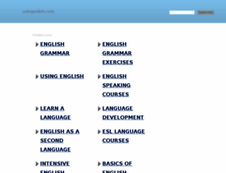 ww3.usingenlish.com screenshot