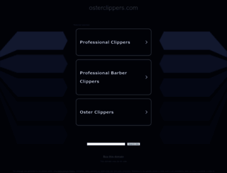 ww35.osterclippers.com screenshot