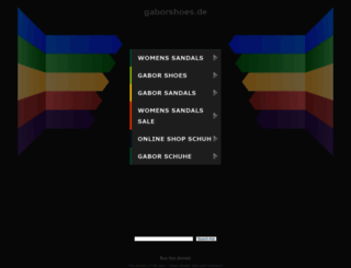 ww38.gaborshoes.de screenshot