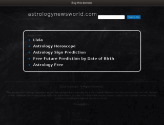 ww5.astrologynewsworld.com screenshot