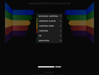 ww5.campingplatz-faehrhaus-hameln.de screenshot