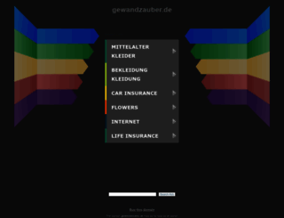 ww5.gewandzauber.de screenshot