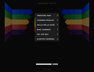 ww5.goericke-rad.de screenshot