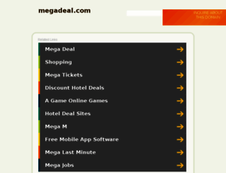 ww5.megadeal.com screenshot