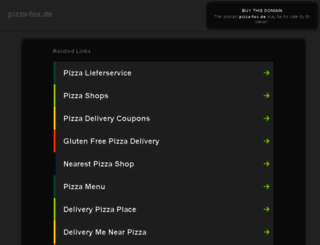 ww5.pizza-fox.de screenshot