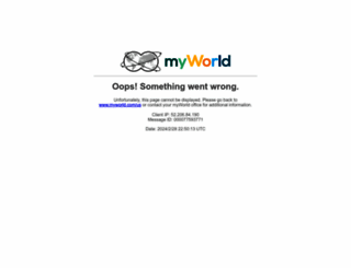 ww8.myworld.com screenshot