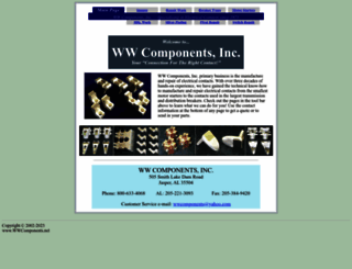 wwcomponents.net screenshot