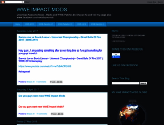 wwe-impactmods.blogspot.com screenshot